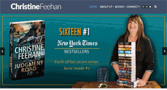 Desktop Screenshot of christinefeehan.com